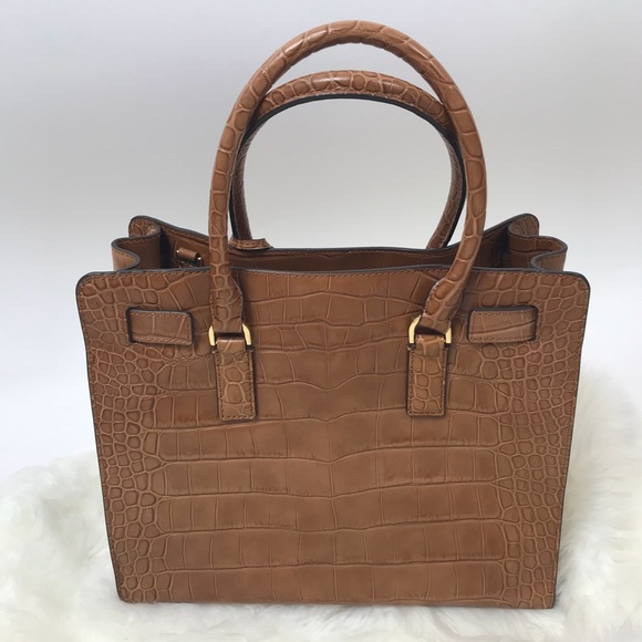 MICHAEL KORS DILLON LARGE SATCHEL TOTE - Picture 4 of 7